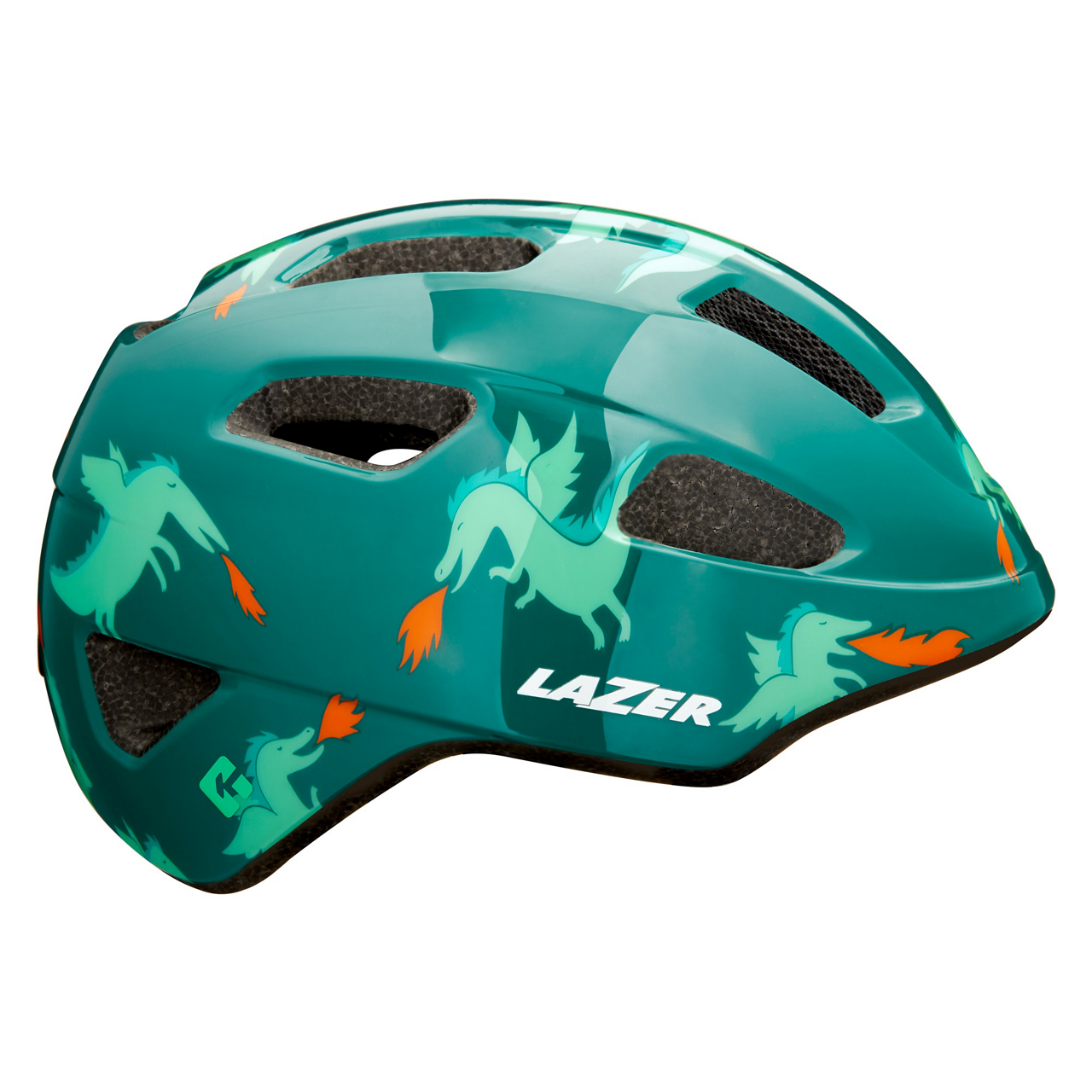 Product Image for Lazer -  Nutz KinetiCore - Cykelhjälm för barn - Barnhjälm med grönt spänne