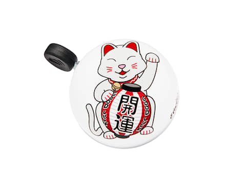 Lucky Cat Domed Ringer ringklocka