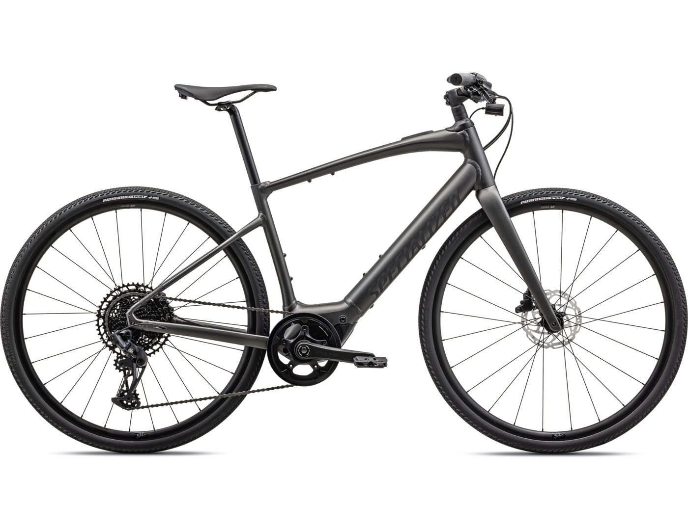 Product Image for Specialized Turbo Vado SL 5.0 - 12-växlad, Smoke/Black Reflective, Ramstorlek: M