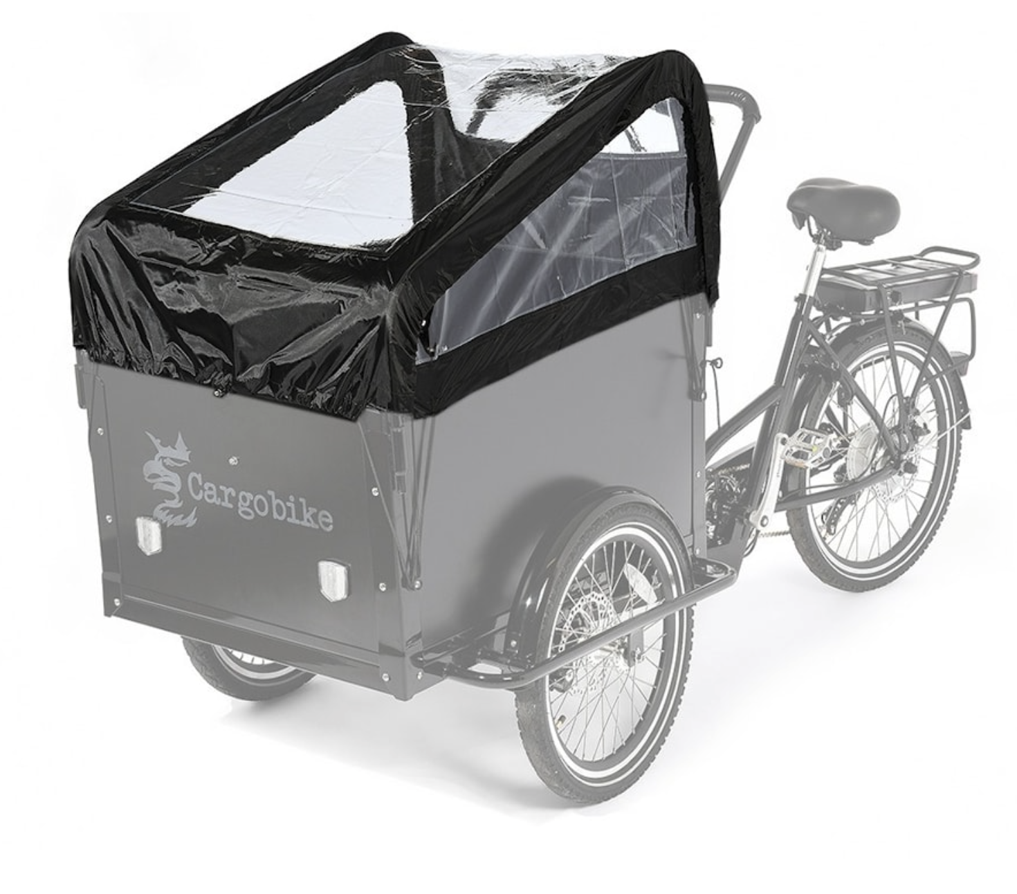 Product Image for Cargobike 2-barnskapell utan bågar till Cargobike Classic & Classic Dog