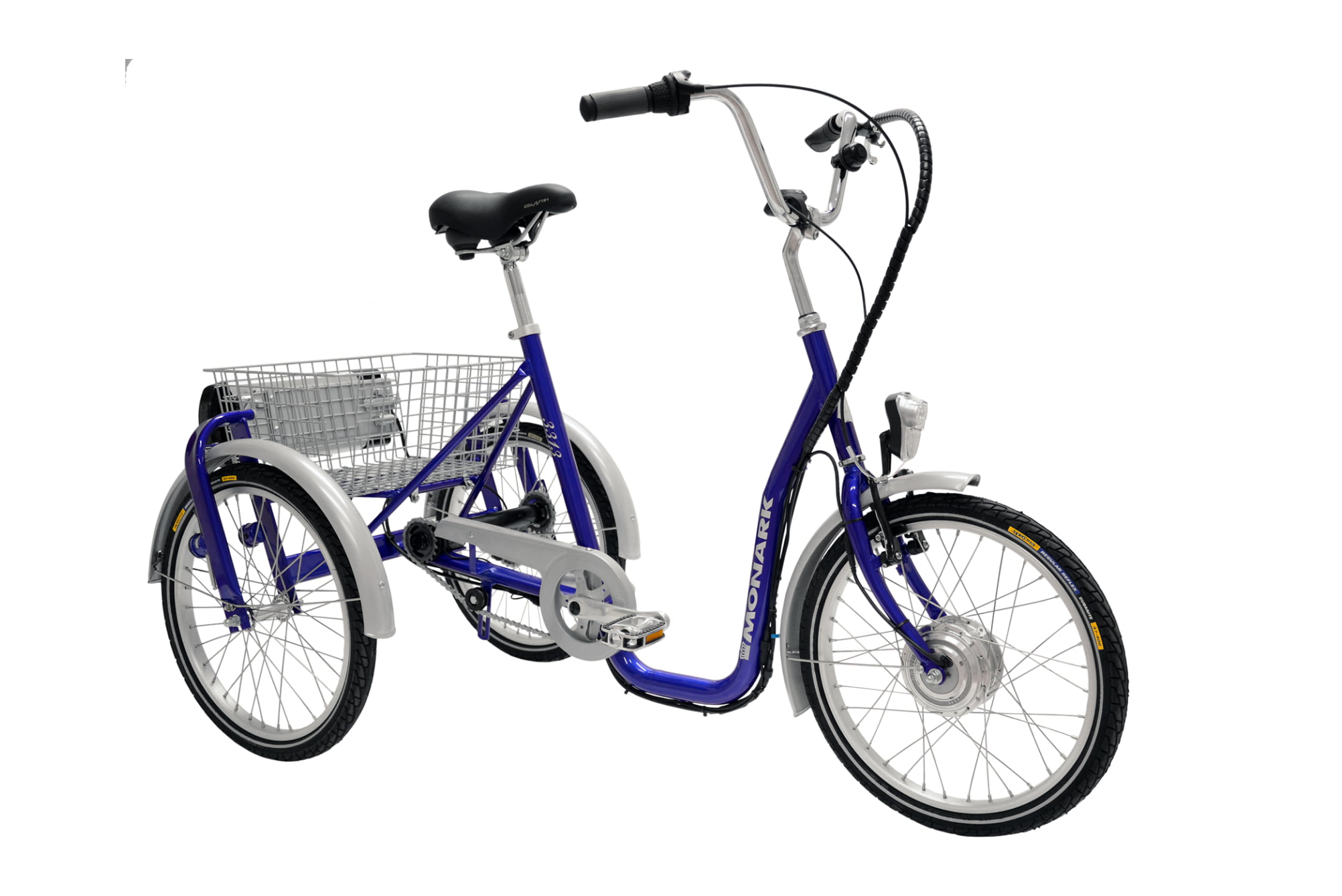Product Image for Monark Elassisterad trehjulig cykel med 2 hjul bak Onesize
