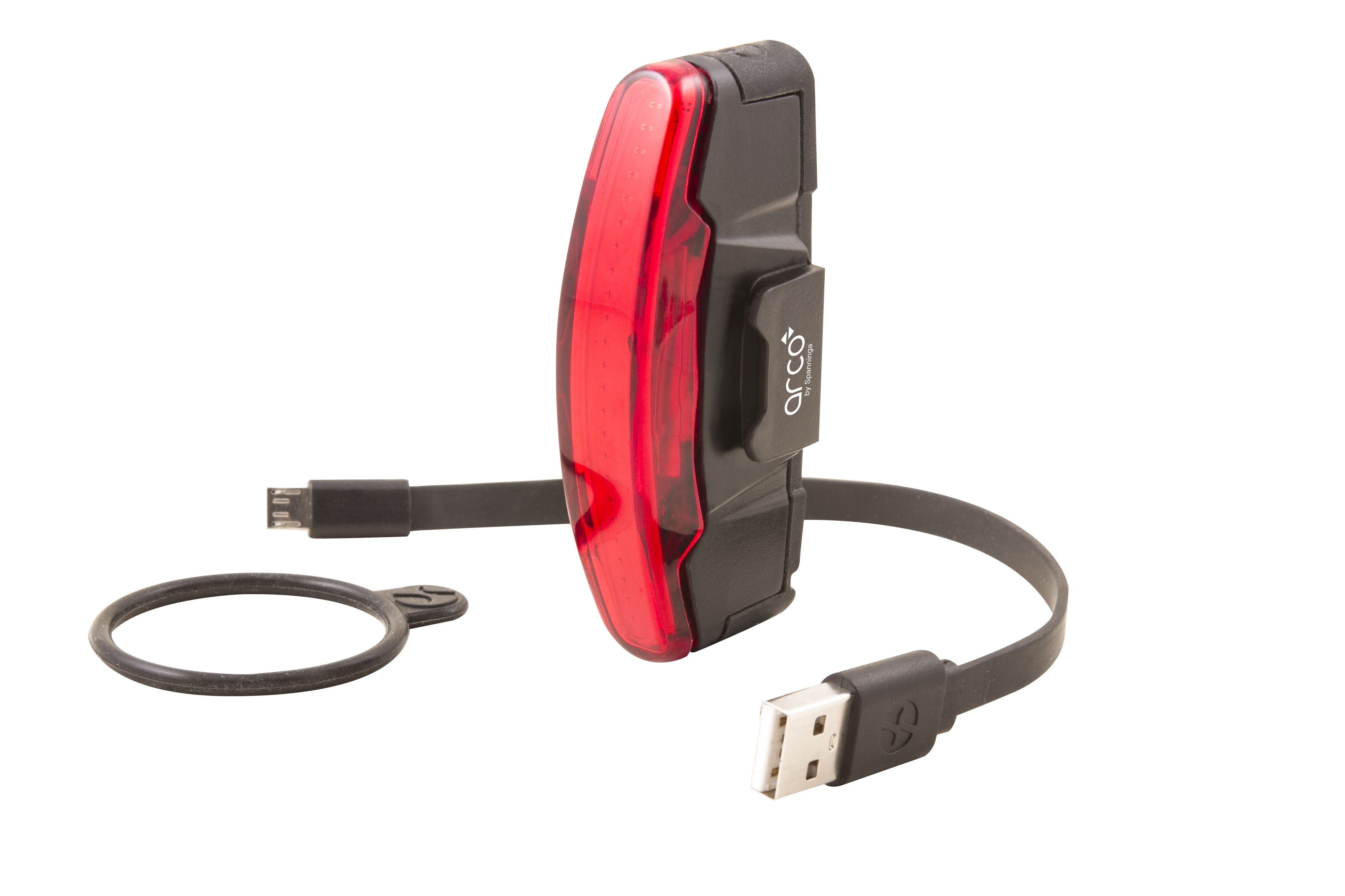 Product Image for Spanninga Arco Baklampa med USB-laddning