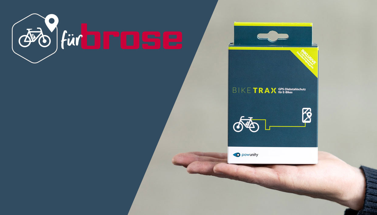 PowUnity BikeTrax GPS-Tracker for Brose for Specialized